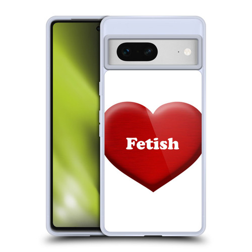 Selena Gomez Key Art Fetish Heart Soft Gel Case for Google Pixel 7