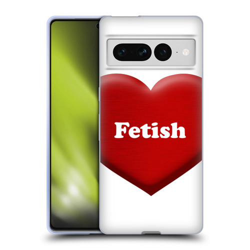 Selena Gomez Key Art Fetish Heart Soft Gel Case for Google Pixel 7 Pro