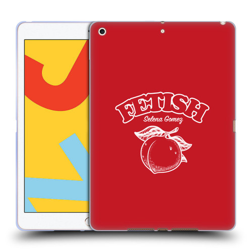 Selena Gomez Key Art Fetish Peach Mono Soft Gel Case for Apple iPad 10.2 2019/2020/2021
