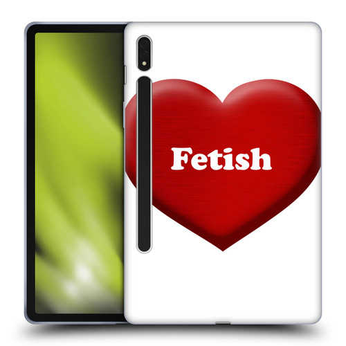 Selena Gomez Key Art Fetish Heart Soft Gel Case for Samsung Galaxy Tab S8