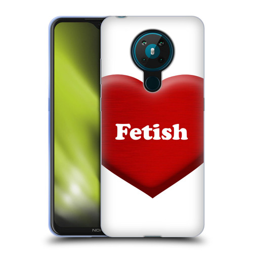 Selena Gomez Key Art Fetish Heart Soft Gel Case for Nokia 5.3