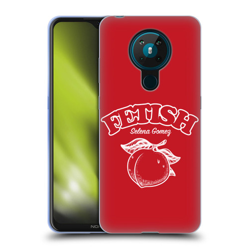 Selena Gomez Key Art Fetish Peach Mono Soft Gel Case for Nokia 5.3