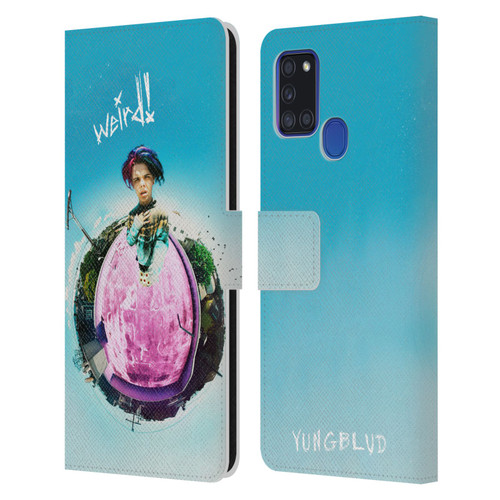 Yungblud Graphics Weird! 2 Leather Book Wallet Case Cover For Samsung Galaxy A21s (2020)