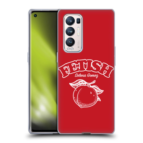 Selena Gomez Key Art Fetish Peach Mono Soft Gel Case for OPPO Find X3 Neo / Reno5 Pro+ 5G