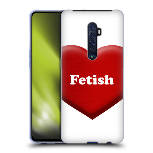 Selena Gomez Key Art Fetish Heart Soft Gel Case for OPPO Reno 2