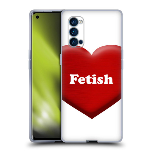 Selena Gomez Key Art Fetish Heart Soft Gel Case for OPPO Reno 4 Pro 5G