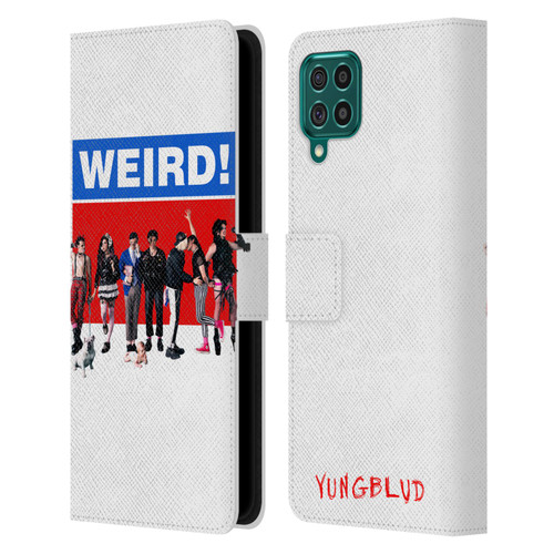 Yungblud Graphics Weird! Leather Book Wallet Case Cover For Samsung Galaxy F62 (2021)