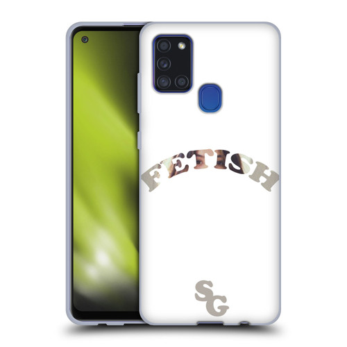 Selena Gomez Key Art Eyes Soft Gel Case for Samsung Galaxy A21s (2020)