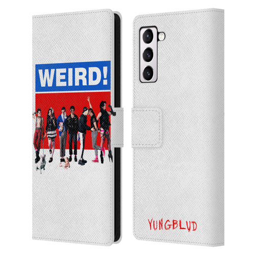 Yungblud Graphics Weird! Leather Book Wallet Case Cover For Samsung Galaxy S21+ 5G