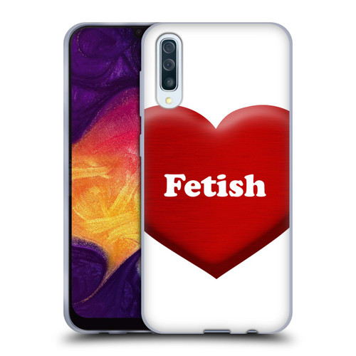 Selena Gomez Key Art Fetish Heart Soft Gel Case for Samsung Galaxy A50/A30s (2019)