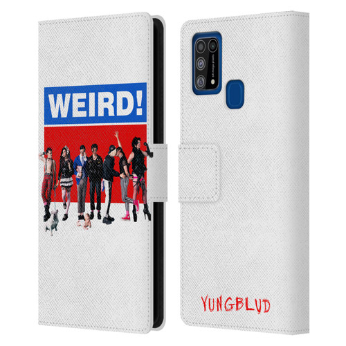 Yungblud Graphics Weird! Leather Book Wallet Case Cover For Samsung Galaxy M31 (2020)