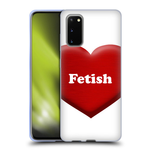 Selena Gomez Key Art Fetish Heart Soft Gel Case for Samsung Galaxy S20 / S20 5G