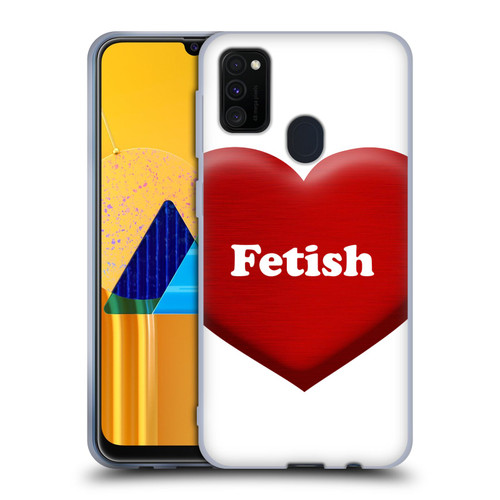 Selena Gomez Key Art Fetish Heart Soft Gel Case for Samsung Galaxy M30s (2019)/M21 (2020)