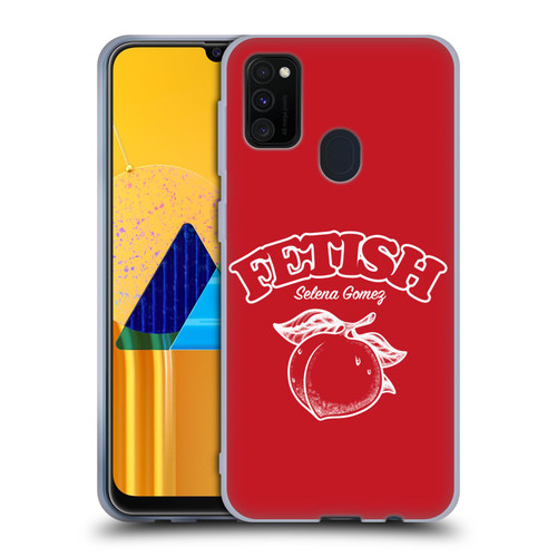 Selena Gomez Key Art Fetish Peach Mono Soft Gel Case for Samsung Galaxy M30s (2019)/M21 (2020)