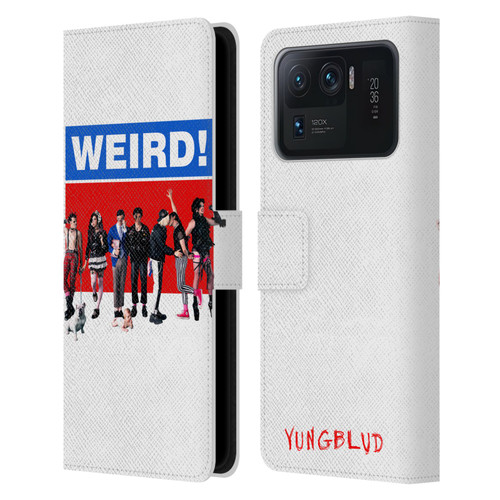 Yungblud Graphics Weird! Leather Book Wallet Case Cover For Xiaomi Mi 11 Ultra