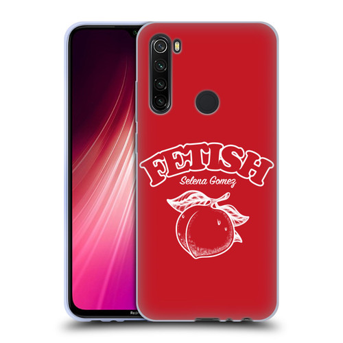 Selena Gomez Key Art Fetish Peach Mono Soft Gel Case for Xiaomi Redmi Note 8T