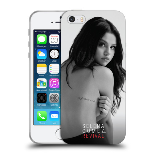 Selena Gomez Revival Back Cover Art Soft Gel Case for Apple iPhone 5 / 5s / iPhone SE 2016