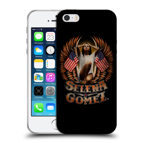 Selena Gomez Revival Biker Fashion Soft Gel Case for Apple iPhone 5 / 5s / iPhone SE 2016
