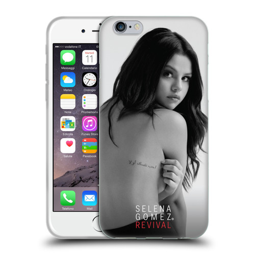 Selena Gomez Revival Back Cover Art Soft Gel Case for Apple iPhone 6 / iPhone 6s