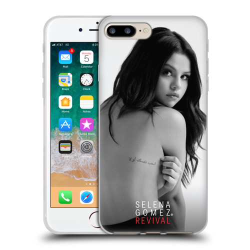 Selena Gomez Revival Back Cover Art Soft Gel Case for Apple iPhone 7 Plus / iPhone 8 Plus