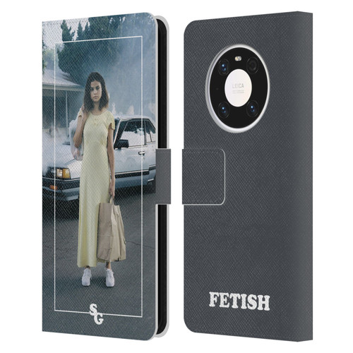 Selena Gomez Fetish Album Cover Leather Book Wallet Case Cover For Huawei Mate 40 Pro 5G