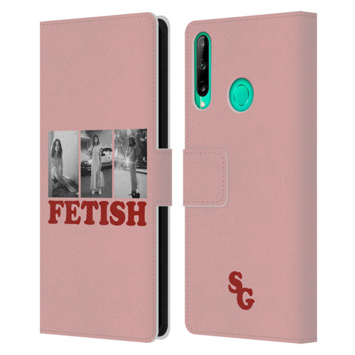 Selena Gomez Fetish Black & White Album Photos Leather Book Wallet Case Cover For Huawei P40 lite E