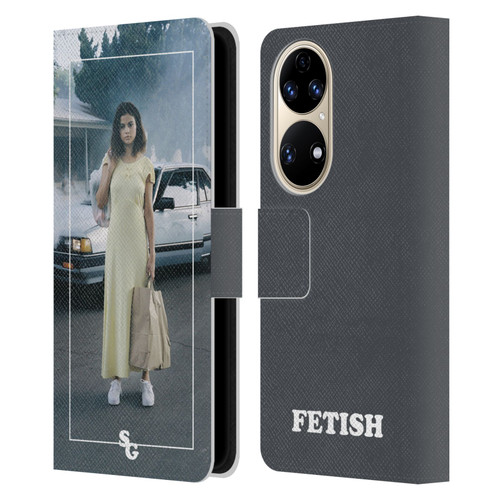 Selena Gomez Fetish Album Cover Leather Book Wallet Case Cover For Huawei P50