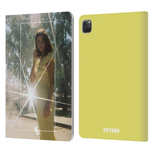 Selena Gomez Fetish Nightgown Yellow Leather Book Wallet Case Cover For Apple iPad Pro 11 2020 / 2021 / 2022