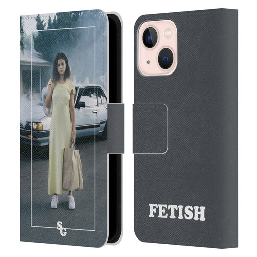 Selena Gomez Fetish Album Cover Leather Book Wallet Case Cover For Apple iPhone 13 Mini