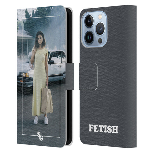 Selena Gomez Fetish Album Cover Leather Book Wallet Case Cover For Apple iPhone 13 Pro