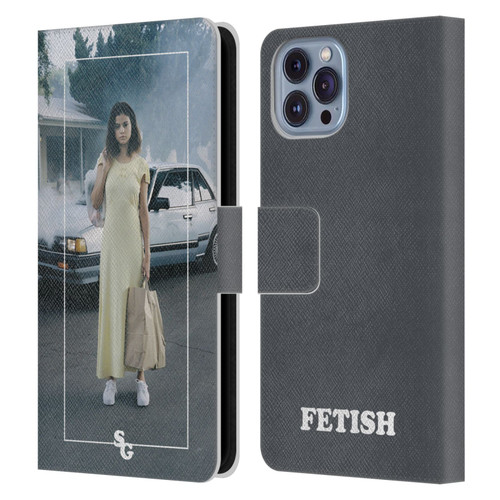 Selena Gomez Fetish Album Cover Leather Book Wallet Case Cover For Apple iPhone 14