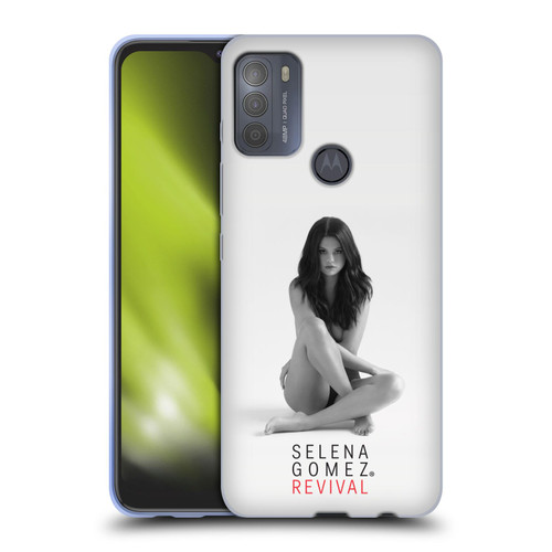 Selena Gomez Revival Front Cover Art Soft Gel Case for Motorola Moto G50