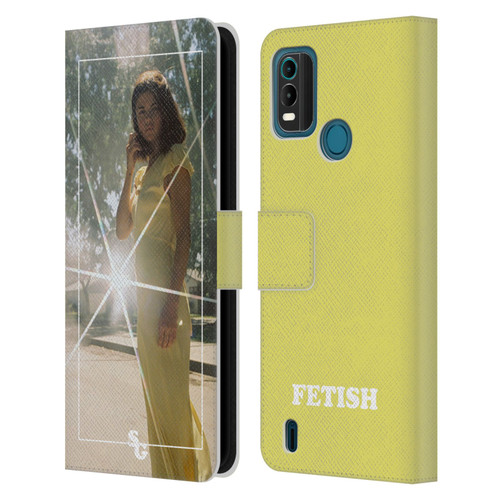 Selena Gomez Fetish Nightgown Yellow Leather Book Wallet Case Cover For Nokia G11 Plus