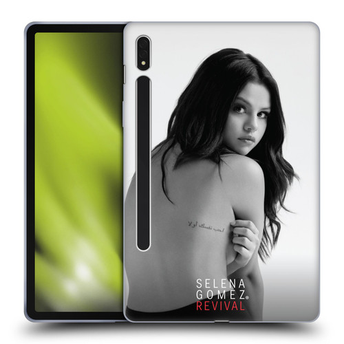 Selena Gomez Revival Back Cover Art Soft Gel Case for Samsung Galaxy Tab S8