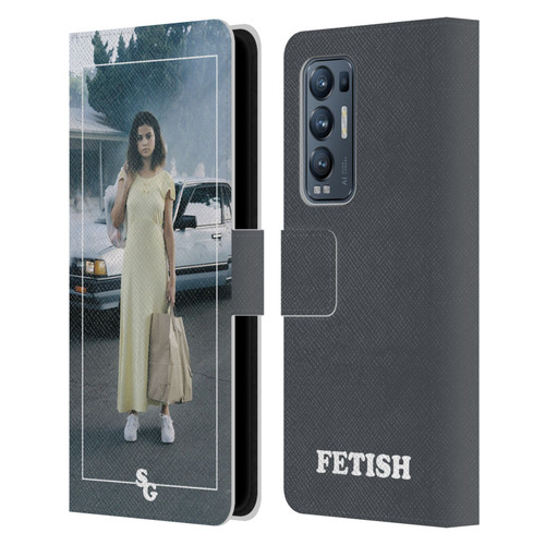 Selena Gomez Fetish Album Cover Leather Book Wallet Case Cover For OPPO Find X3 Neo / Reno5 Pro+ 5G