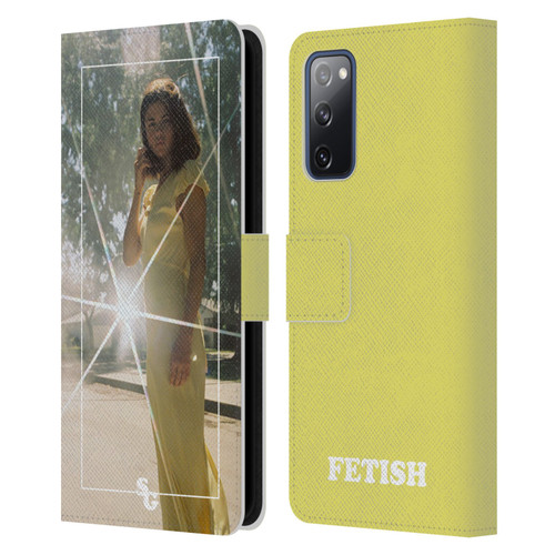 Selena Gomez Fetish Nightgown Yellow Leather Book Wallet Case Cover For Samsung Galaxy S20 FE / 5G