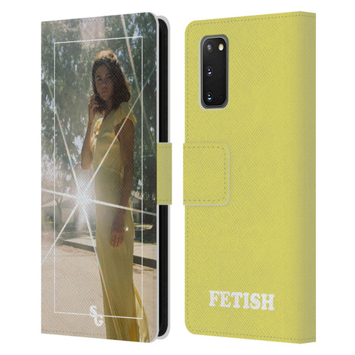 Selena Gomez Fetish Nightgown Yellow Leather Book Wallet Case Cover For Samsung Galaxy S20 / S20 5G