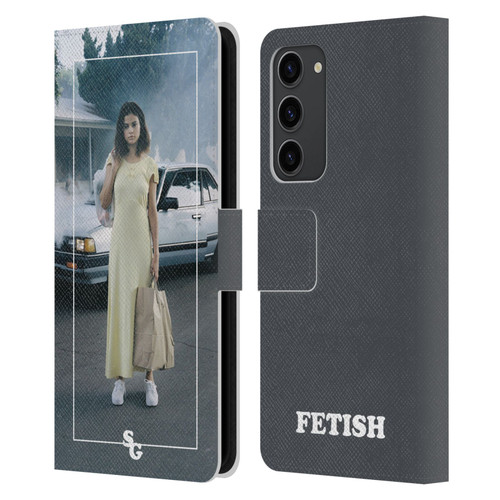 Selena Gomez Fetish Album Cover Leather Book Wallet Case Cover For Samsung Galaxy S23+ 5G