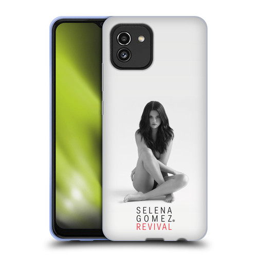 Selena Gomez Revival Front Cover Art Soft Gel Case for Samsung Galaxy A03 (2021)