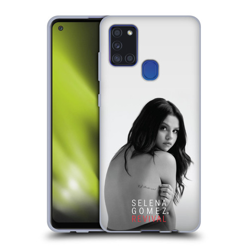 Selena Gomez Revival Back Cover Art Soft Gel Case for Samsung Galaxy A21s (2020)