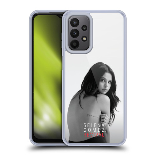 Selena Gomez Revival Back Cover Art Soft Gel Case for Samsung Galaxy A23 / 5G (2022)
