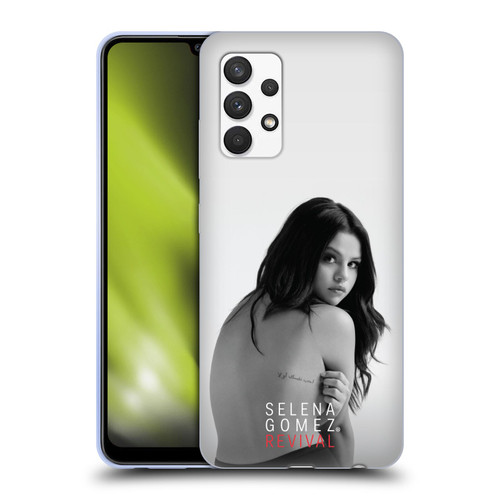 Selena Gomez Revival Back Cover Art Soft Gel Case for Samsung Galaxy A32 (2021)