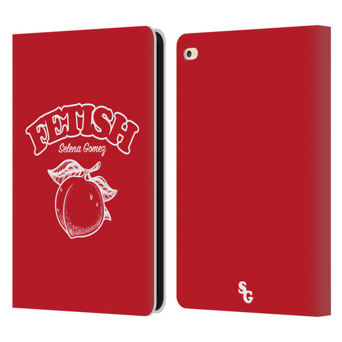 Selena Gomez Key Art Fetish Peach Mono Leather Book Wallet Case Cover For Apple iPad Air 2 (2014)