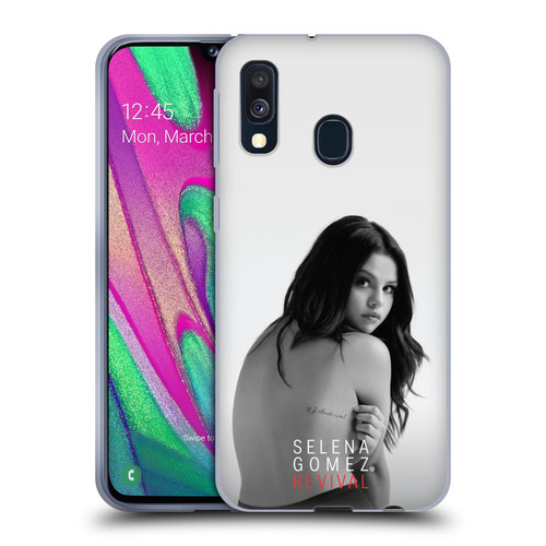 Selena Gomez Revival Back Cover Art Soft Gel Case for Samsung Galaxy A40 (2019)