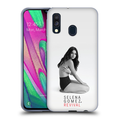 Selena Gomez Revival Side Cover Art Soft Gel Case for Samsung Galaxy A40 (2019)