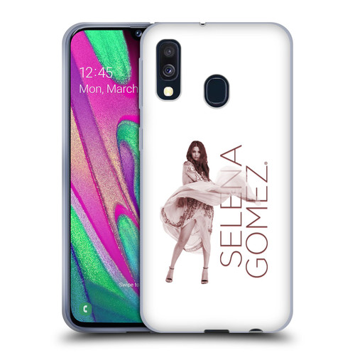 Selena Gomez Revival Tour 2016 Photo Soft Gel Case for Samsung Galaxy A40 (2019)