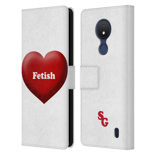 Selena Gomez Key Art Fetish Heart Leather Book Wallet Case Cover For Nokia C21