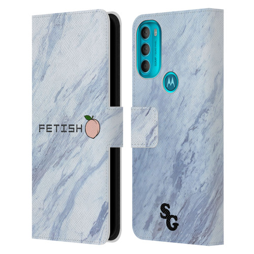 Selena Gomez Key Art Fetish Peach Leather Book Wallet Case Cover For Motorola Moto G71 5G