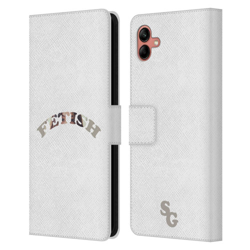 Selena Gomez Key Art Fetish Eyes Leather Book Wallet Case Cover For Samsung Galaxy A04 (2022)