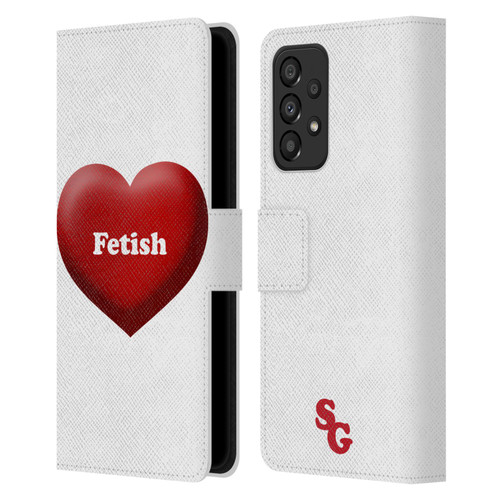 Selena Gomez Key Art Fetish Heart Leather Book Wallet Case Cover For Samsung Galaxy A33 5G (2022)
